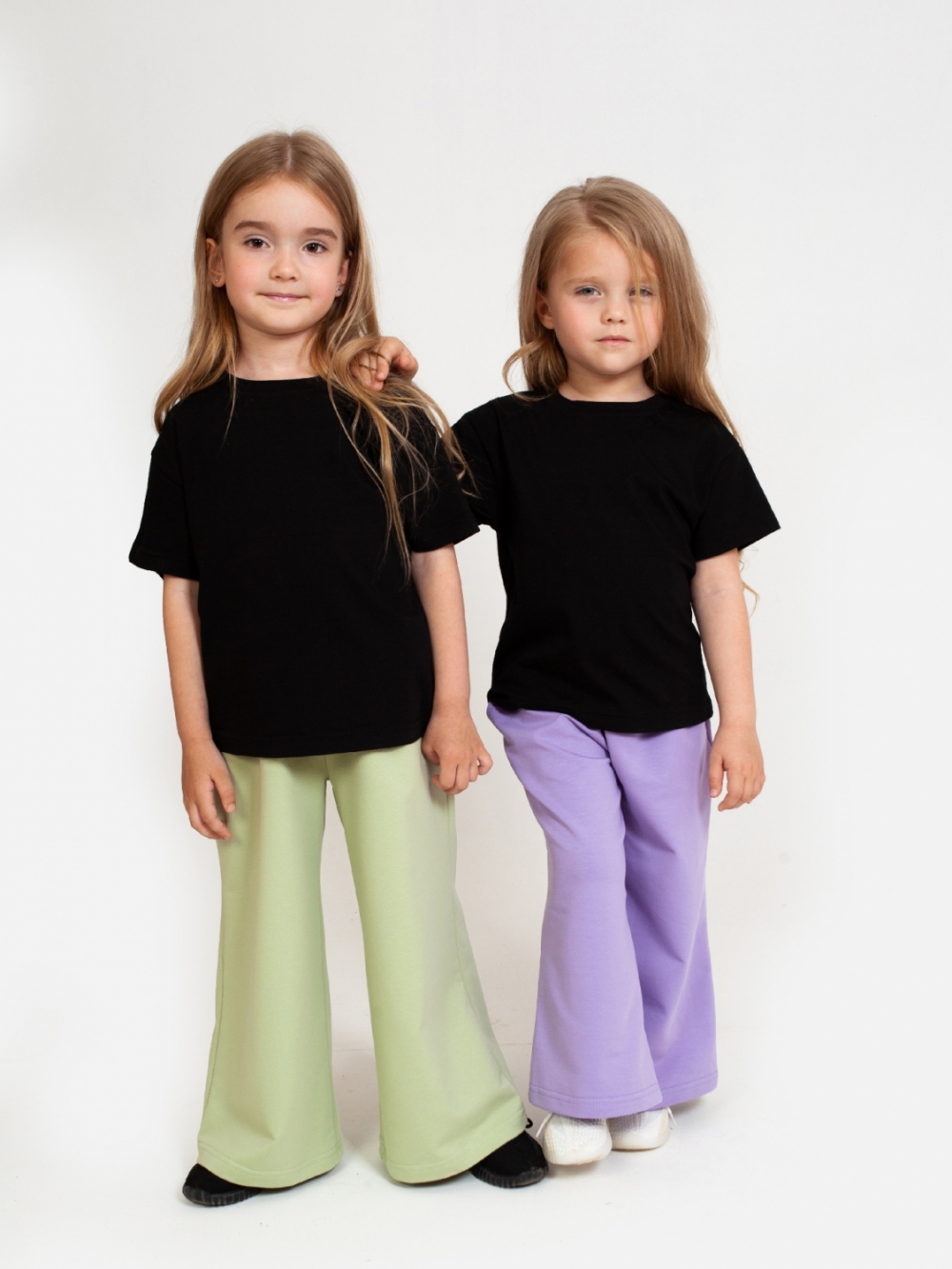 324-Ч. Футболка детская, черная, хлопок 95% кулирка, 5% лайкра, размеры 86,92,98,104,110,116