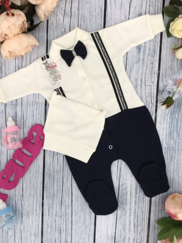 Купить оптом 207. Комбинезон ясельный с шапкой,100% хлопок интерлок в Волжском